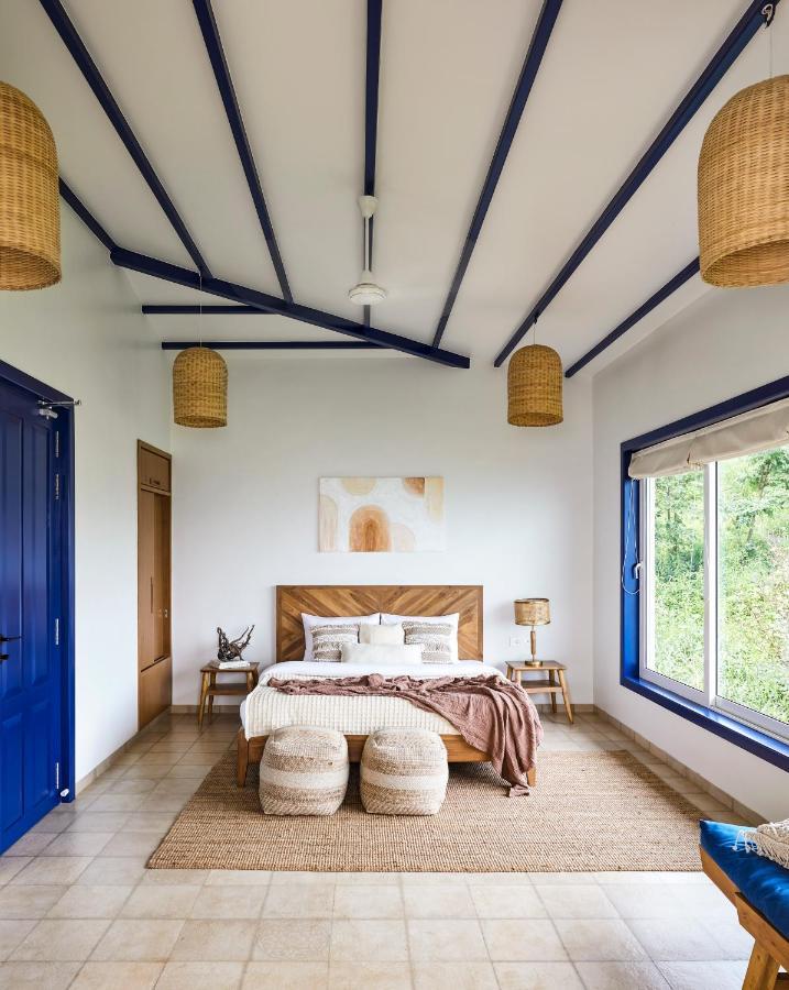 Saffronstays Kaia Waters By Kosha Villas, Pawna - Greek Style Villa With Panoramic View Of Pawna Lake Kolvan Exterior foto